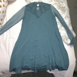 Target Green Long Sleeve Dress